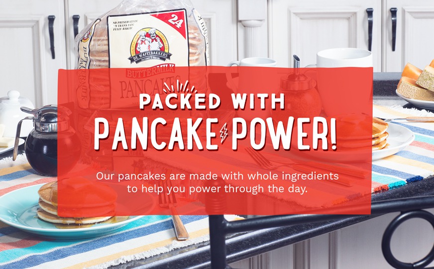 Packed with Pancake Power